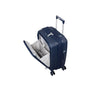 Continuous 4 Piece Hardside Expandable 8 Wheel Spinner Luggage Set with Hard-Pocket Carry-On (Outer Space)