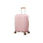 Continuous 4 Piece Hardside Expandable 8 Wheel Spinner Luggage Set (Peach Whip)