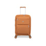 Continuous 4 Piece Hardside Expandable 8 Wheel Spinner Luggage Set with Soft-Pocket Carry-On (Pumpkin Spice)