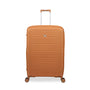 Continuous 30" Hardside Checked 8 Wheel Expandable Spinner (Pumpkin Spice)