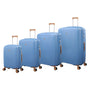 Continuous 4 Piece Hardside Expandable 8 Wheel Spinner Luggage Set (Quiet Harbour)