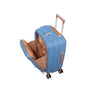 Continuous 22" Hardside Carry-On 8 Wheel Expandable Spinner with Soft Pocket (Quiet Harbour)