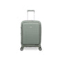 Continuous 4 Piece Hardside Expandable 8 Wheel Spinner Luggage Set with Hard-Pocket Carry-On (Seagrass)