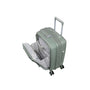 Continuous 4 Piece Hardside Expandable 8 Wheel Spinner Luggage Set with Soft-Pocket Carry-On (Seagrass)