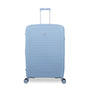 Continuous 4 Piece Hardside Expandable 8 Wheel Spinner Luggage Set with Soft-Pocket Carry-On (Skyway)