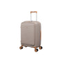Continuous 4 Piece Hardside Expandable 8 Wheel Spinner Luggage Set with Hard-Pocket Carry-On (Crockery)