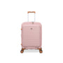 Continuous 22" Hardside Carry-On 8 Wheel Expandable Spinner with Hard Pocket (Peach Whip)