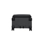 Debutant 3 Piece Softside 8 Wheel Spinner Luggage Set (Black)