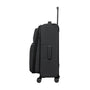 Debutant 3 Piece Softside 8 Wheel Spinner Luggage Set (Black)
