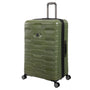 Erudite 32" Hardside Checked 8 Wheel Expandable Spinner (Green)