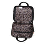 Glitzy 4 Piece Hardside 8 Wheel Expandable Spinner Set (Metallic Rose Gold)