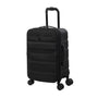 Evolving 22" Hybrid Hardside 8 Wheel Expandable Carry-On Luggage (Black)