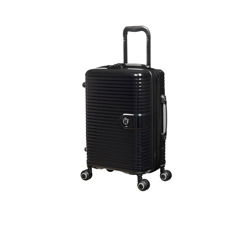Helixian 21" Hardside Carry-On 8 Wheel Expandable Spinner (Black)