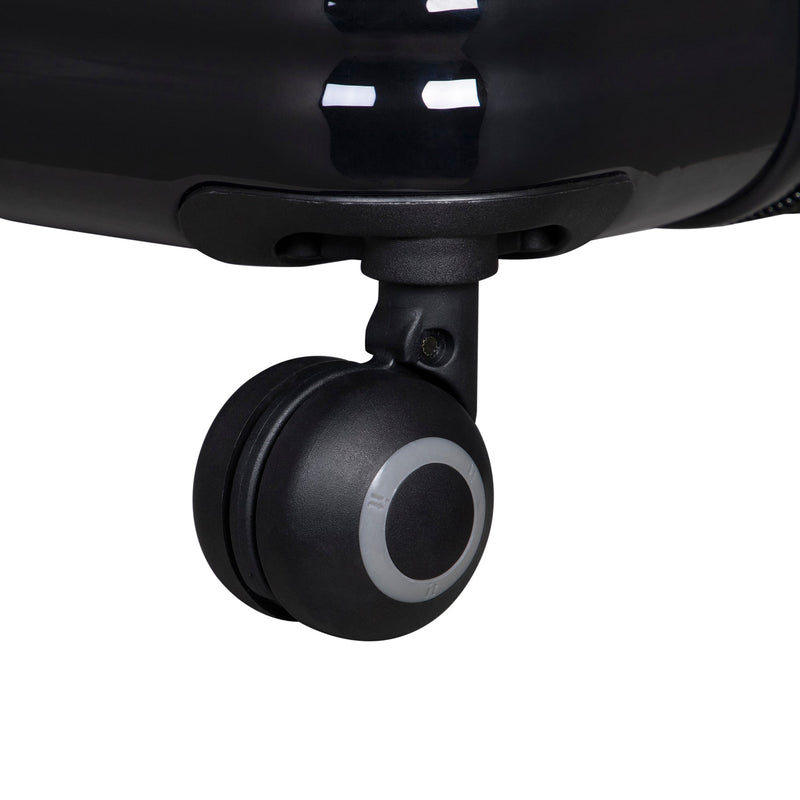 Helixian 21" Hardside Carry-On 8 Wheel Expandable Spinner (Black)