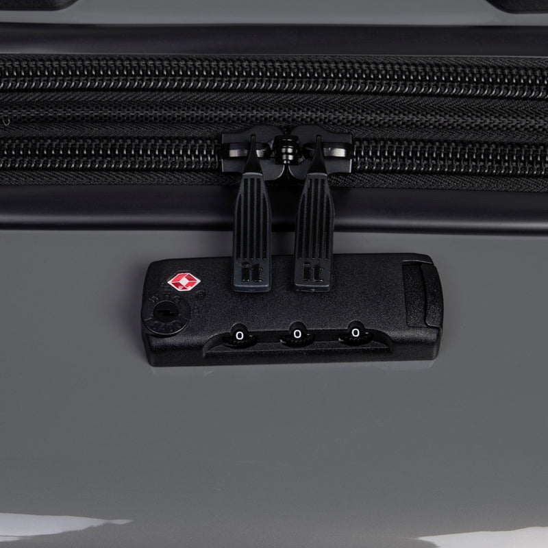 Helixian 21" Hardside Carry-On 8 Wheel Expandable Spinner (Charcoal)