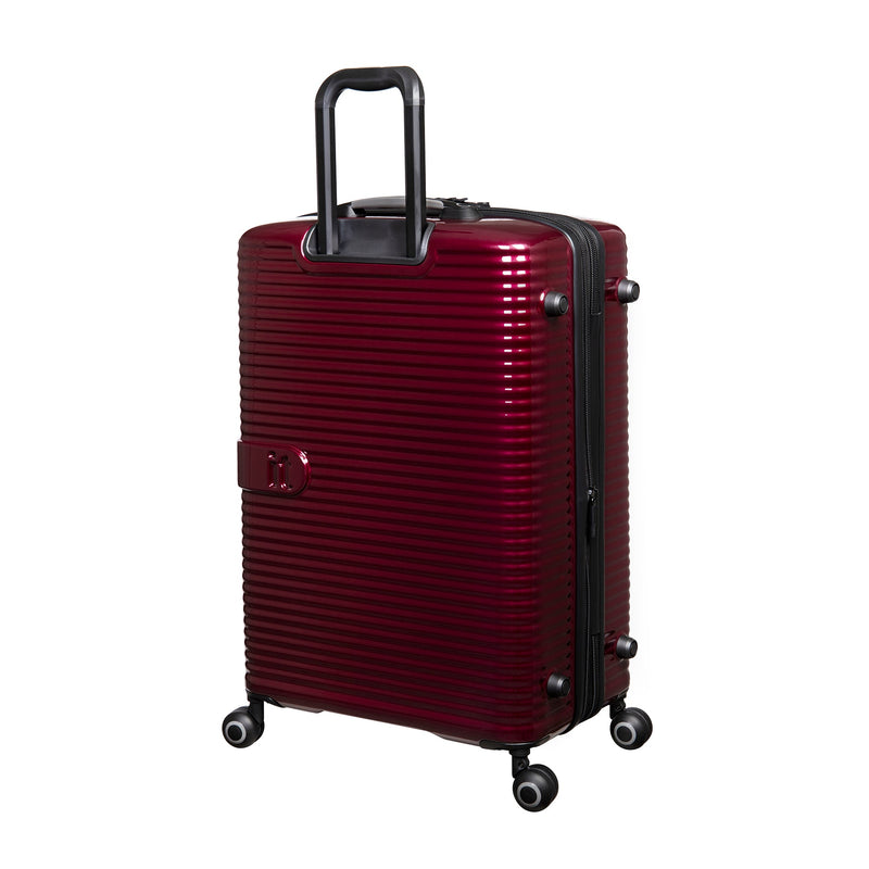Helixian 21" Hardside Carry-On 8 Wheel Expandable Spinner (Wine Red)