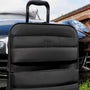 Evolving 22" Hybrid Hardside 8 Wheel Expandable Carry-On Luggage (Black)
