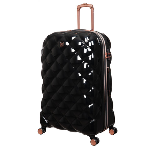 St. Tropez Trois 31" Hardside 8 Wheel Expandable Spinner Luggage (Black)