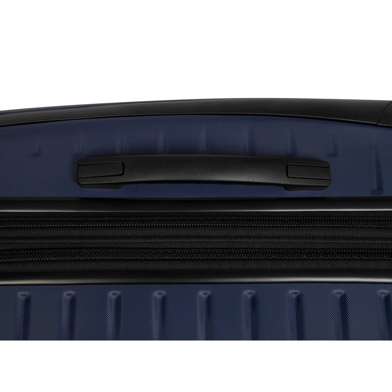 Lineal 3 Piece Hardside 8 Wheel Expandable Spinner Set (Dress Blues)