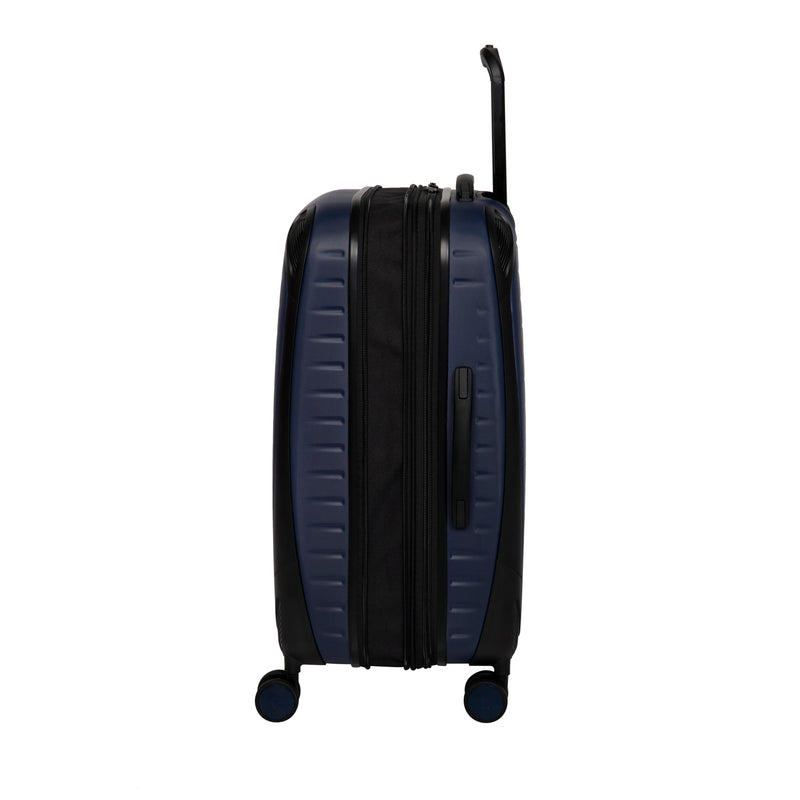 Lineal 28" Hardside Checked 8 Wheel Expandable Spinner (Dress Blues)