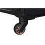 Divinity 30" Softside Checked 4 Wheel Spinner (Black)