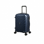 Glitzy 3 Piece Hardside 8 Wheel Expandable Spinner Set (Blueberry)