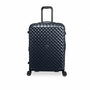 Glitzy 27" Hardside Checked 8 Wheel Expandable Spinner (Blueberry)