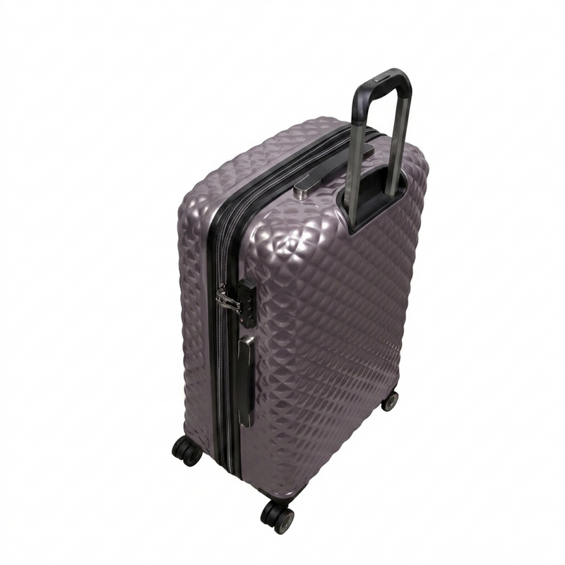 Glitzy 27" Hardside Checked 8 Wheel Expandable Spinner (Shark)