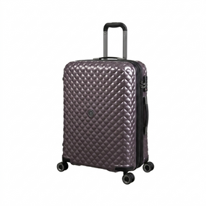 Glitzy 27" Hardside Checked 8 Wheel Expandable Spinner (Shark)