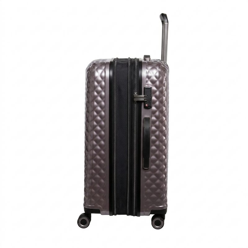 Glitzy 3 Piece Hardside 8 Wheel Expandable Spinner Set (Shark)