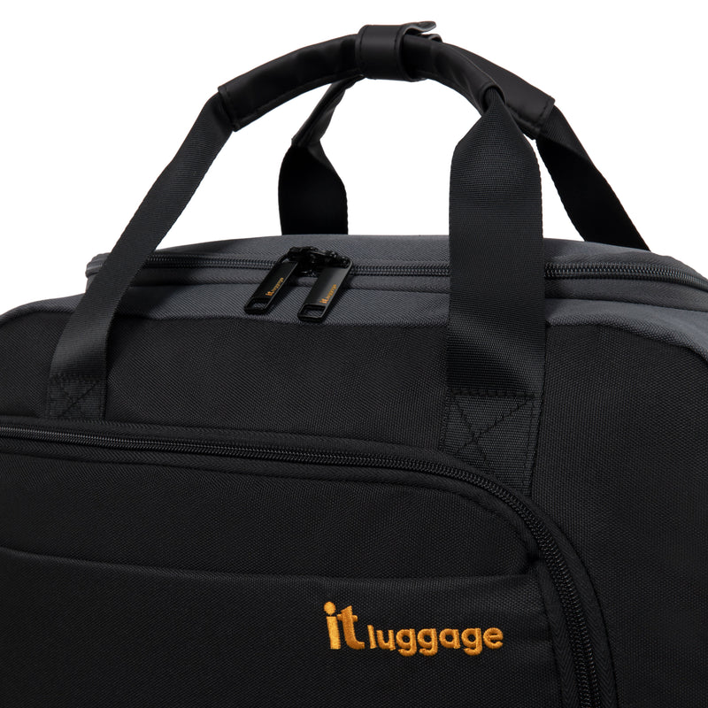 Duo-Tone Travel Duffel (Black)