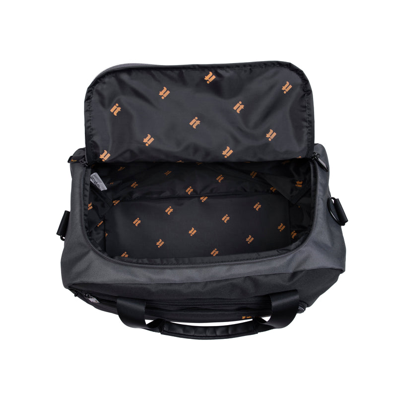 Duo-Tone Travel Duffel (Black)