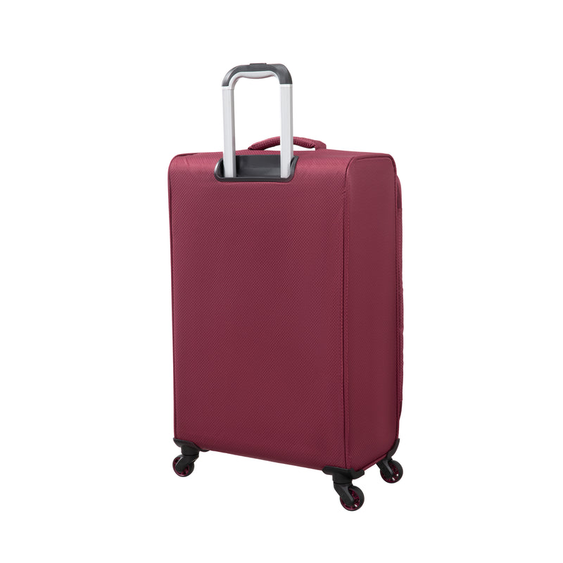 Striving 31" Softside Checked 8 Wheel Spinner (Tibetan Red)