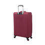 Striving 3 Piece Softside 8 Wheel Spinner Luggage Set (Tibetan Red)