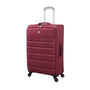 Striving 27" Softside Checked 4 Wheel Spinner (Tibetan Red)