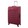 Striving 31" Softside Checked 8 Wheel Spinner (Tibetan Red)