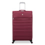 Striving 3 Piece Softside 8 Wheel Spinner Luggage Set (Tibetan Red)