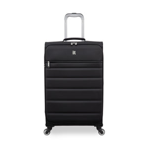 Striving 27" Softside Checked 4 Wheel Spinner (Black)