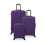 Shutter 3 Piece Hardside 8 Wheel Spinner Set (Purple)