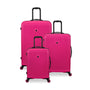 Shutter 3 Piece Hardside 8 Wheel Spinner Set (Pink Yarrow)