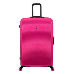 Shutter 31" Hardside Checked 8 Wheel Spinner (Pink Yarrow)