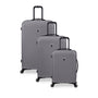 Shutter 3 Piece Hardside 4 Wheel Spinner Set (Storm Front)