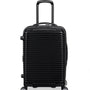 Traversed 3 Piece Hardside 8 Wheel Expandable Spinner Set (Black)