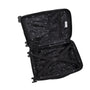 Traversed 21" Hardside Carry-On 8 Wheel Expandable Spinner (Black)