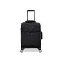 BRITBAG Ashdon 22" Softside Carry-On 8 Wheel Spinner (Black)