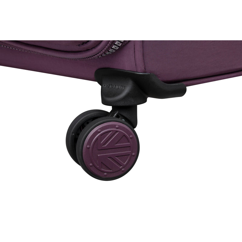 BRITBAG Ashdon 22" Softside Carry-On 8 Wheel Spinner (Fig)