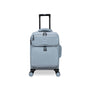 BRITBAG Ashdon 22" Softside Carry-On 8 Wheel Spinner (Light Blue)