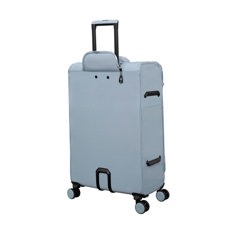 BRITBAG Ashdon 3 Piece Softside 8 Wheel Spinner Set (Light Blue)