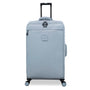 BRITBAG Ashdon 3 Piece Softside 8 Wheel Spinner Set (Light Blue)