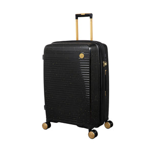 Spontaneous 27" Hardside Checked 8 Wheel Expandable Spinner (Black / Gold - Limited Edition